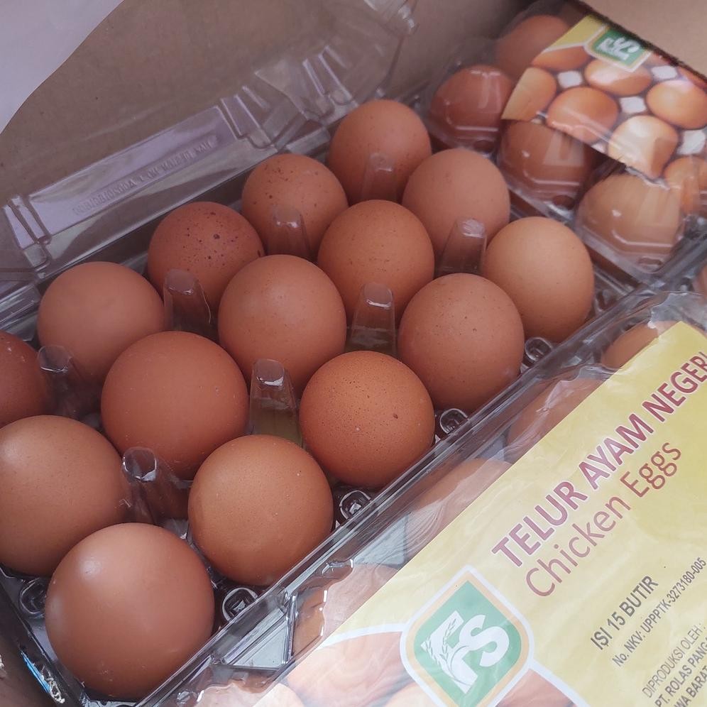 

TELUR AYAM NEGERI 15PCS PACKING AMAN SEJUK