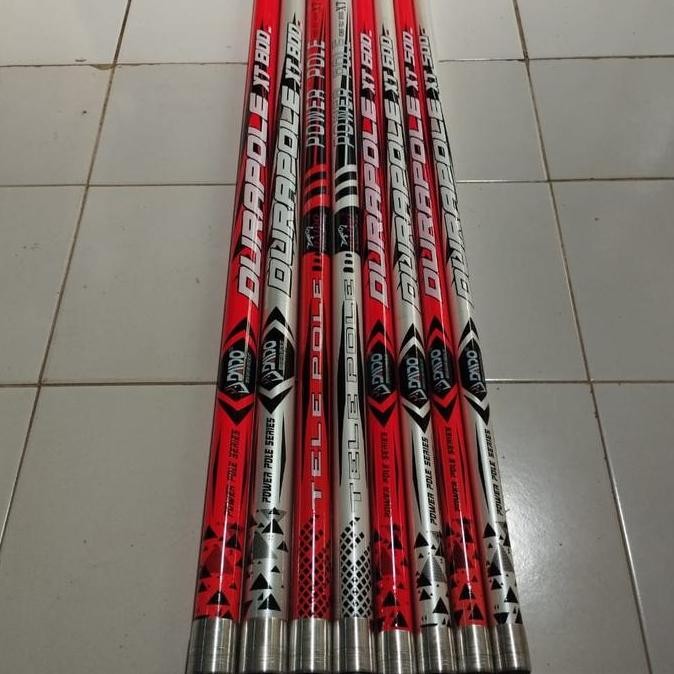 Joran Tegek Ikan Gabus Kaku Solid 8, 7, 6, 5 Meter Diameter besar kuat