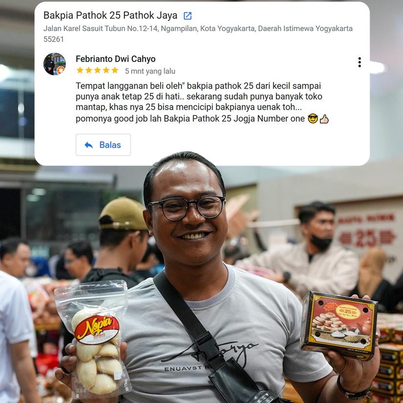 

Bf888S Bakpia Pathok 25 Original Kacang Hijau | Oleh-Oleh Khas Jogja Ez23