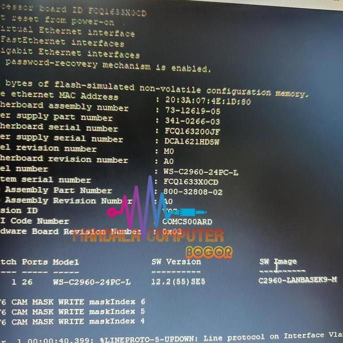 Cisco Ws-C2960-24Pc-L Cisco Catalyst 2960 Poe Switch 24 Port New Stok