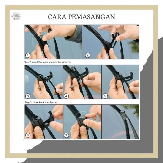(Expert) Wiper Frameless Mobil Truk Colt Diesel Engkel Fuso Canter Elf Sapuan