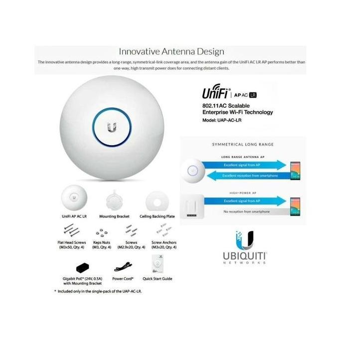 Ubiquiti Unifi Ap Ac Lr (Uap Ac Lr) Unifi Long Range Access Point New Stok