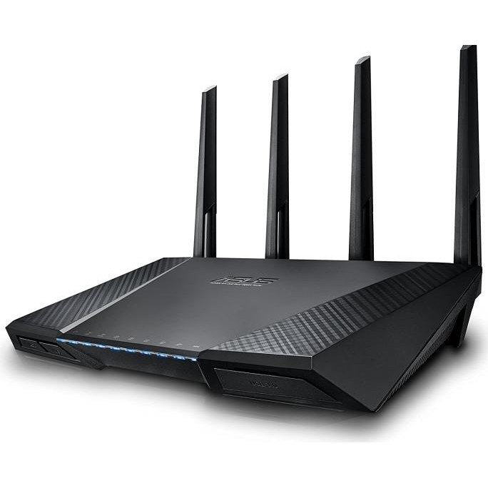 Asus Rt-Ac87U Wireless Ac 2400 Mbps Dual Band Router New Stok
