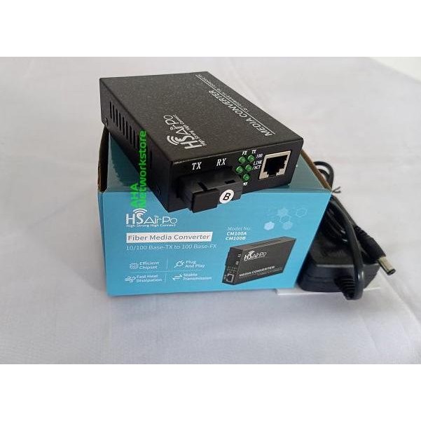 Hsairpo Cm100 Siteb Converter 1Fo 1Eth Hs Airpo Cm100 Sideb New Stok