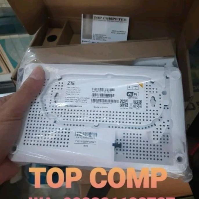 (Expert) Modem ONT Zte F670L Dual Band 2.4G & 5G TERBARU NEW 2021