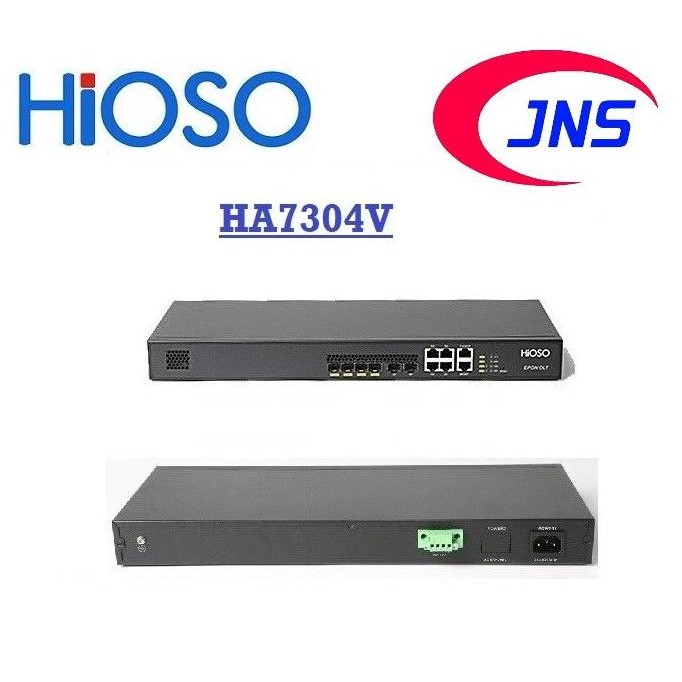 Hioso Olt Epon Ha7304V 4 Pon Port Pengganti Ha7304C New Stok