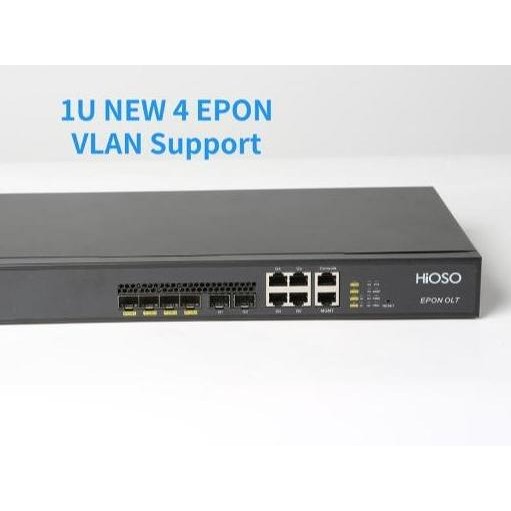 Olt Epon 4 Pon Hioso Ha7304V Resmi - Hioso Epon Ha7304V 1U Rak New Stok