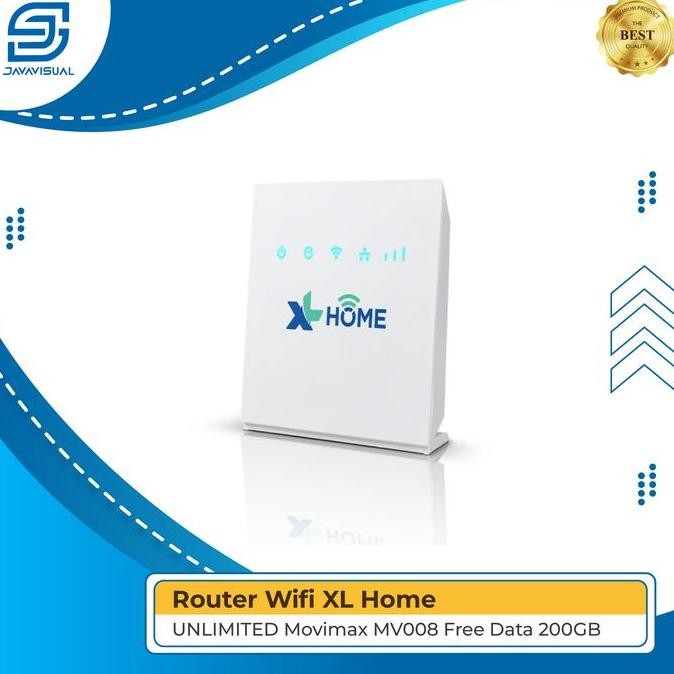 Router Wifi Xl Home Unlimited Movimax Mv008 Free Data 200Gb New Stok