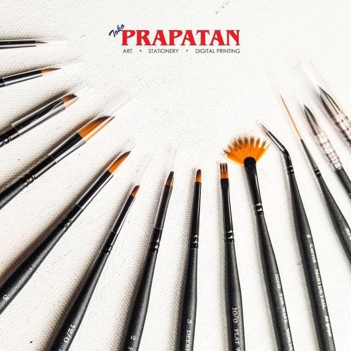

De Goya Mini Detail Paint Brush Collection / Kuas Lukis AS99
