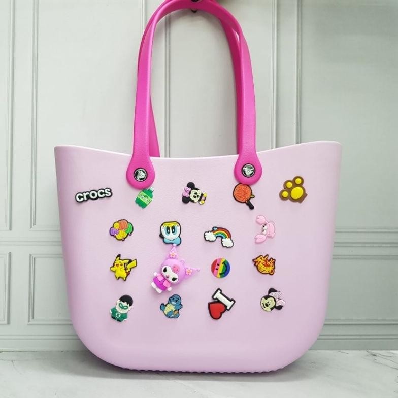 Tas Crocs Tote Bag / Crocs Handbag Tas Crocs Wanita / Tas Wanita / Tas Crocs Bahan Eva ZV