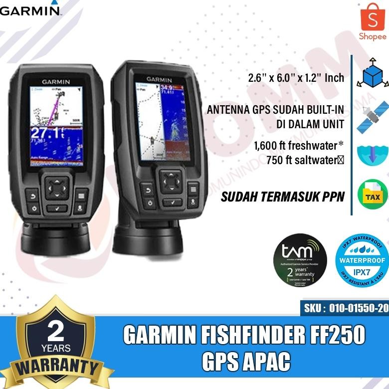 Garmin FF250 FF 250 Fishfinder GPS Garmin 250 APAC CHIRP Pencari Ikan Original Garansi Resmi 2 Tahun