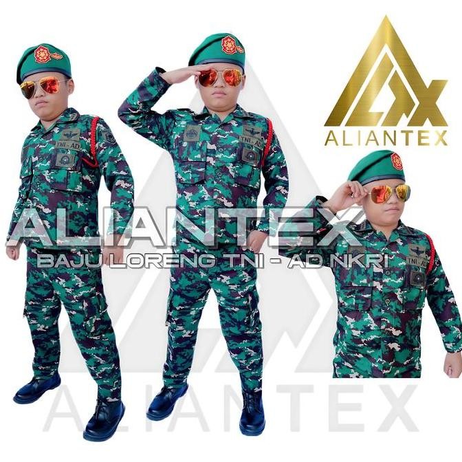 BAJU LORENG TNI-AD NKRI