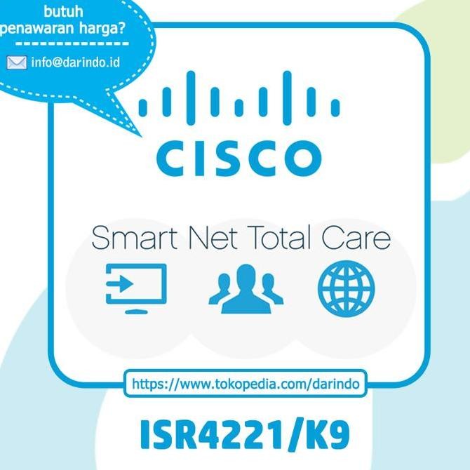 Cisco Smart Net Total Care For Isr4221/K9 [Con-Snt-Isr4221K] New Stok