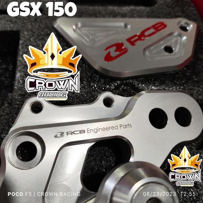 Terlaris Footstep Underbone Rcb S2 Cnc Single Set Suzuki Gsx 150 Motor Motorcycle Ready Stok