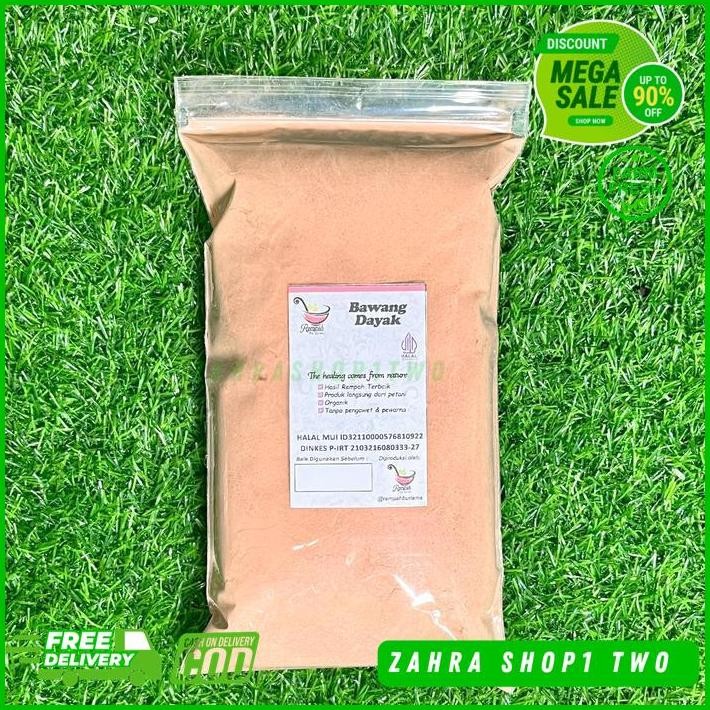 

BAWANG DAYAK BUBUK BERAT 500 GRAM - REMPAH BU RISMA BEST PRODUK