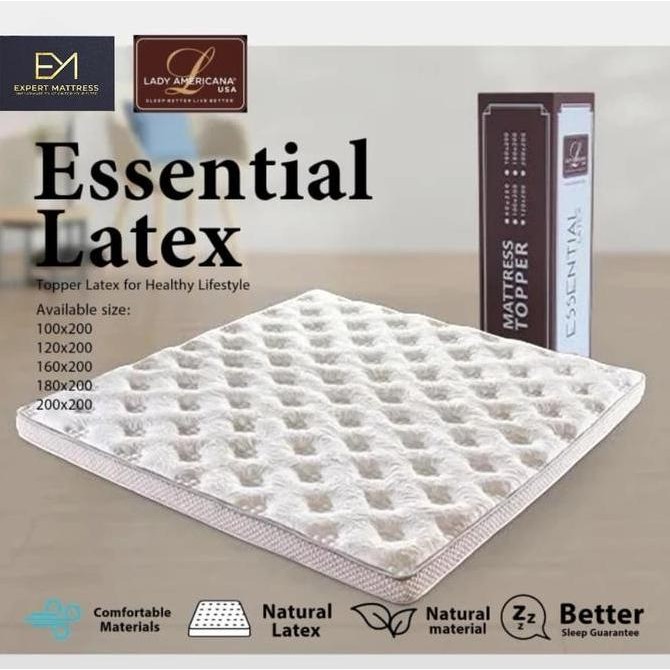 Latex topper Lady Americana Kasur Lantai