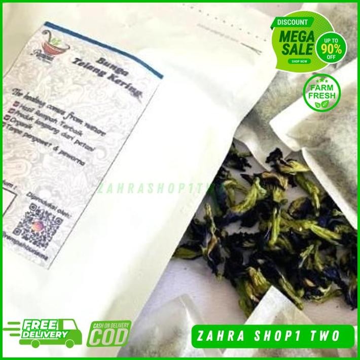 

TEH BUNGA TELANG CELUP PRAKTIS HEMAT SIAP SEDUH TERBAIK