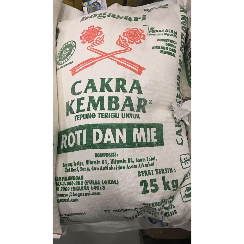 

Tepung Terigu Cakra Kembar 1ball 25kg SV13