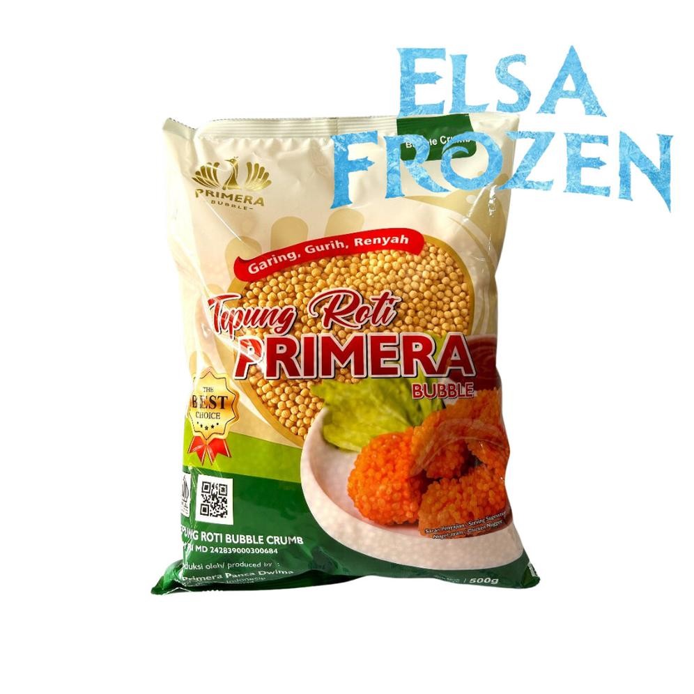 

PRIMERA TEPUNG BUBBLE CRUMBS 500GR / TEPUNG ROTI BOLA / TEPUNG CRISPY SV13