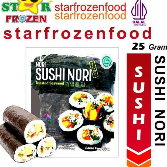 

Sushi N 10 Lembar 25 Gr Rumput Laut