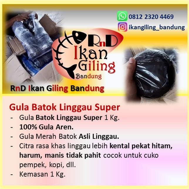 

Gula Batok Linggau Super 1 Kg SV13