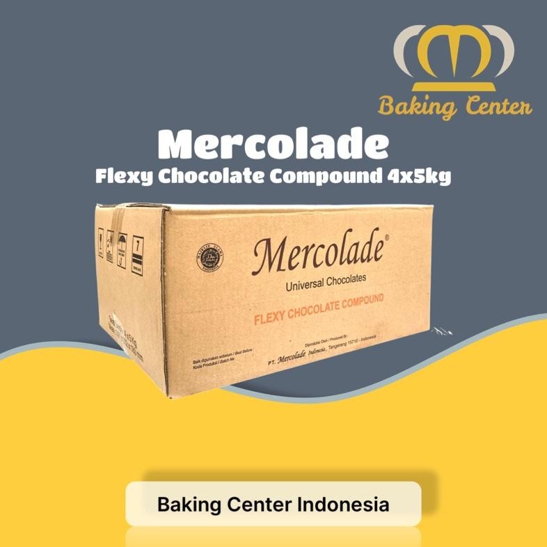 

Mercolade Flexy Dark Coklat Compound 5kg SV