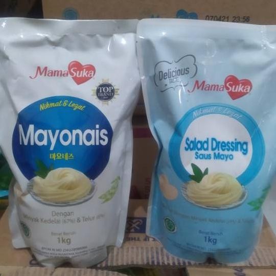 

Mamasuka Mayonaise 1Kg Salad Dressing Mayonaise Mayones