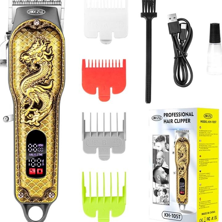 2024 Alat Potong Rambut Rambut Naga Cliper Alat Cukur Rambut Elektrik Hair Clipper Emas Cordless Pro