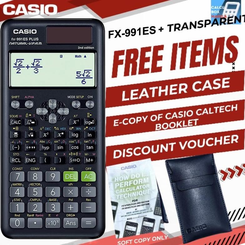 

Model TerbaruCalculator Calculator Fx-991ES PLUS Kalkulator Sains 240 Fungsi Alat Tulis untuk Pembelajaran Kalkulasi Calculator Sains