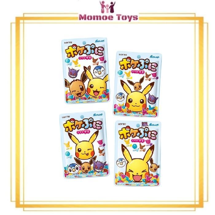 

Lotte Pokemon Pokepuni Gummy 80G Original Japan Gratis Ongkir