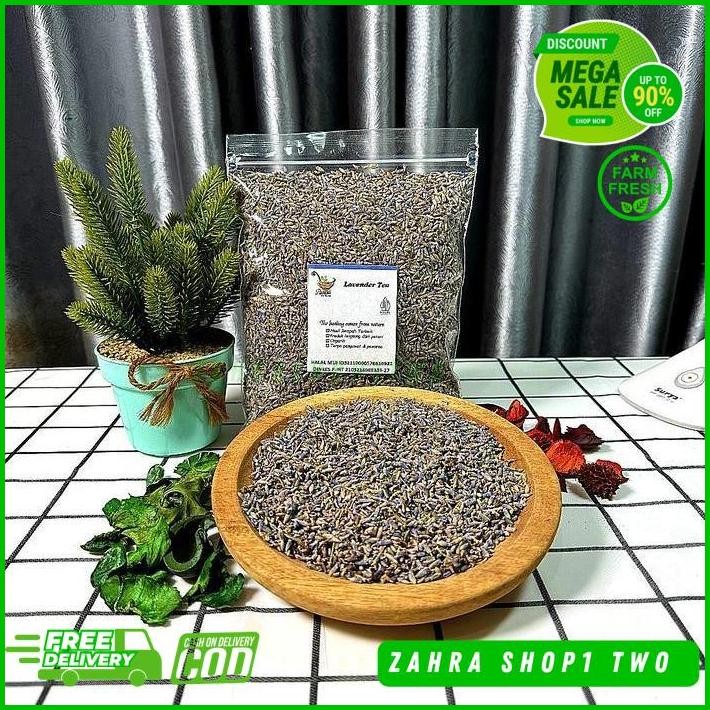

DRIED LAVENDER TEA 100 GRAM- TEH LAVENDER KERING BEST SELLER
