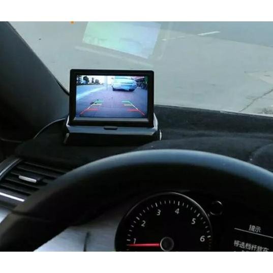 Layar Monitor Mobil Kamera Parkir Mundur TFT LCD