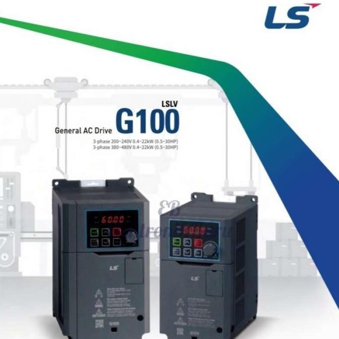 INVERTER LS G100 LSLV0022G100-4EONN 2.2kw 380v