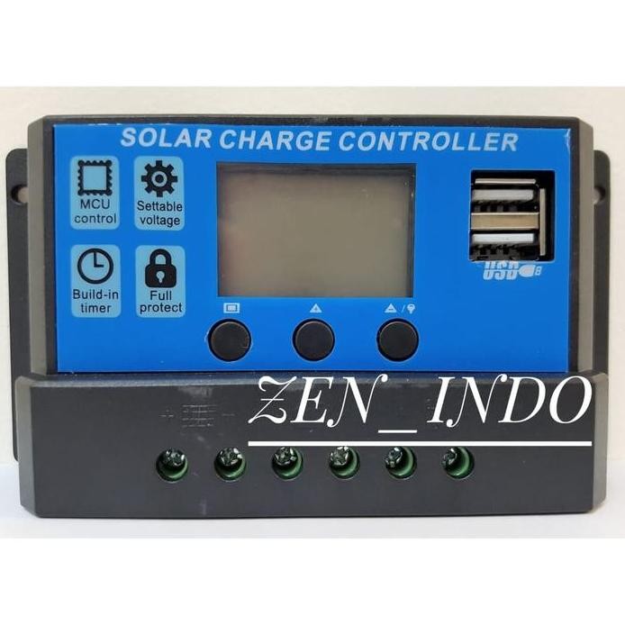 Paket Hemat Solar Panel Surya 10WP, Solar Controller 10 A, Aki 12V 7AH