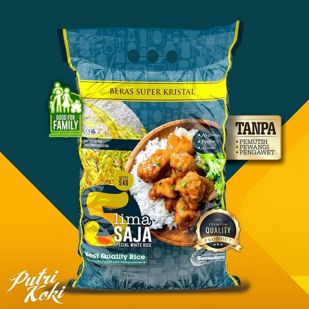 

Cod Beras Lima Saja 5 Kg Na-93