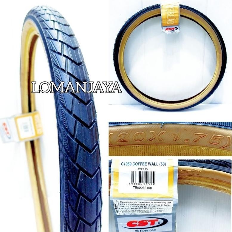 Special Ban Luar 201.75 Cst Sepeda Bmx Coffee Wall C1959 An