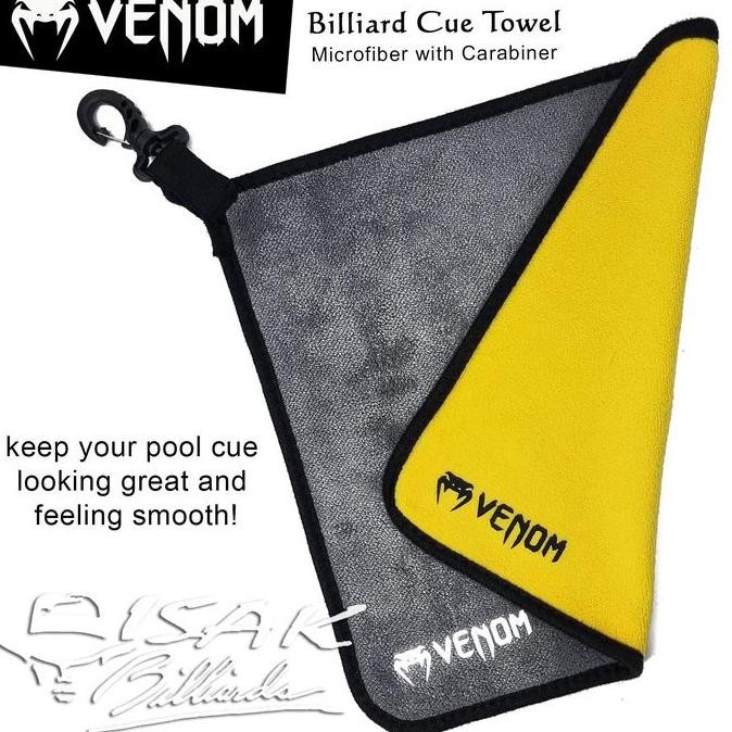 Venom Billiard Towel - Microfiber Handuk Kain Lap Pembersih Stick