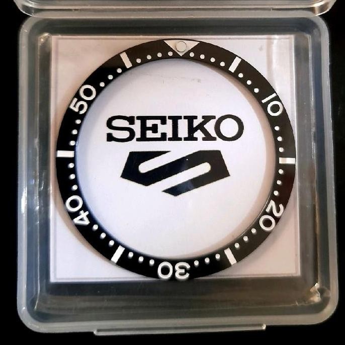 new  insert bezel skx 007 ceramic FLAT fit buat skx srpd mod seiko