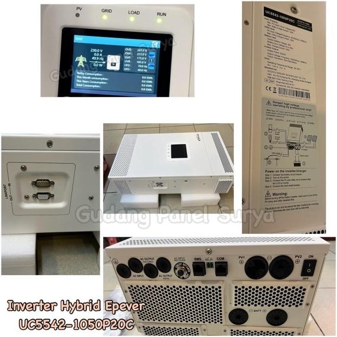 ready Inverter EPEVER UC5542-1050P20C 5000W 48V Hybrid Inverter Epever 5KW 48V