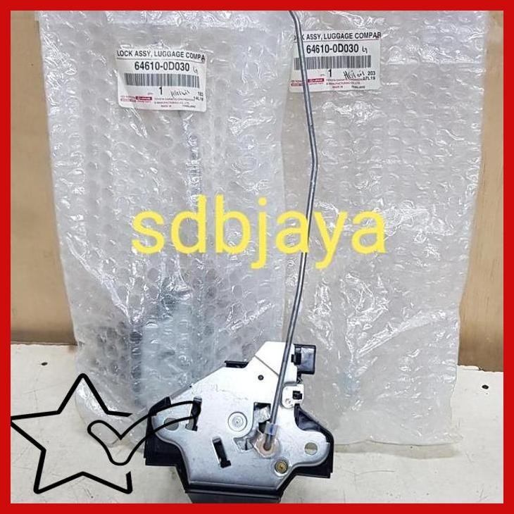 [SJY] DOOR LOCK BAGASI BELAKANG NEW VIOS ASLI ORIGINAL