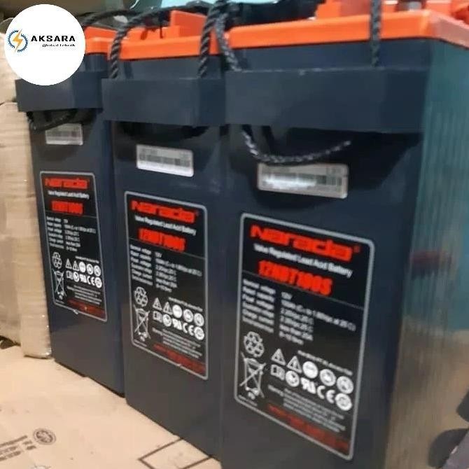 ready Aki VRLA Narada 100Ah 12V Bekas Good Battery bergaransi solar panel