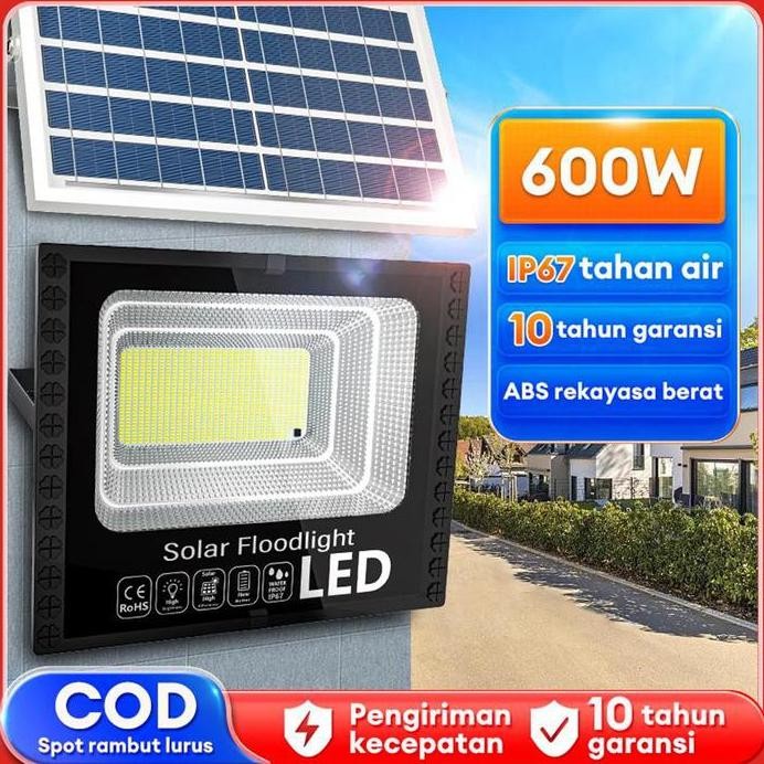 Lampu Sorot Solar Cell  1500 Watt Lampu Led Tenaga Matahari  Lampu Panel Surya  Lampu Tembak Solar C