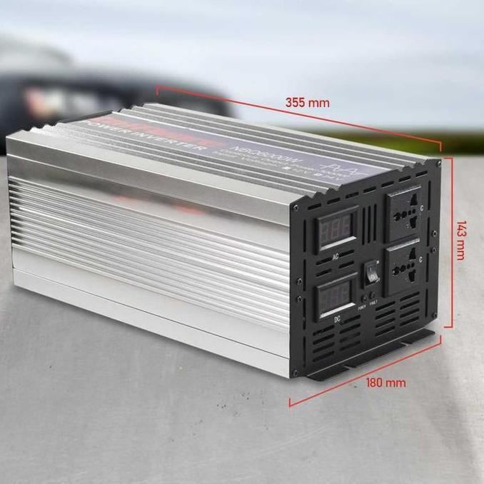 Inverter 6000 watt Pure Sine Wave DC 24V to AC 220V SHUNYIMA