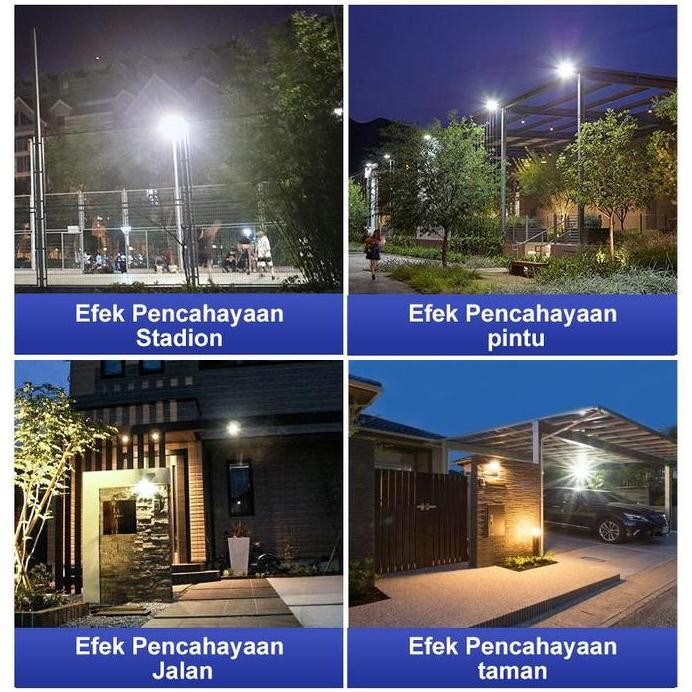 2000W Lampu tenaga matahari solar lampu Lampu led surya Solar cell Lampu outdoor Super terang 1200W 