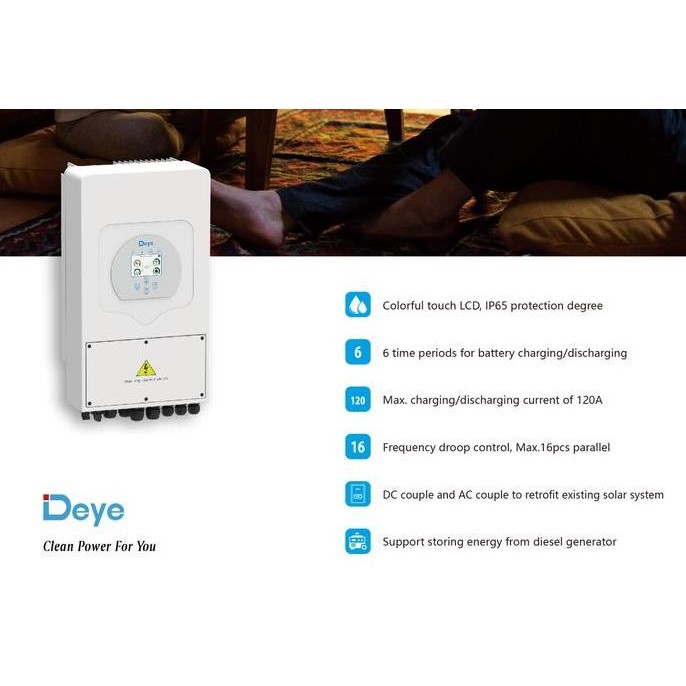 Deye hybrid Inverter 5KVA (DP)