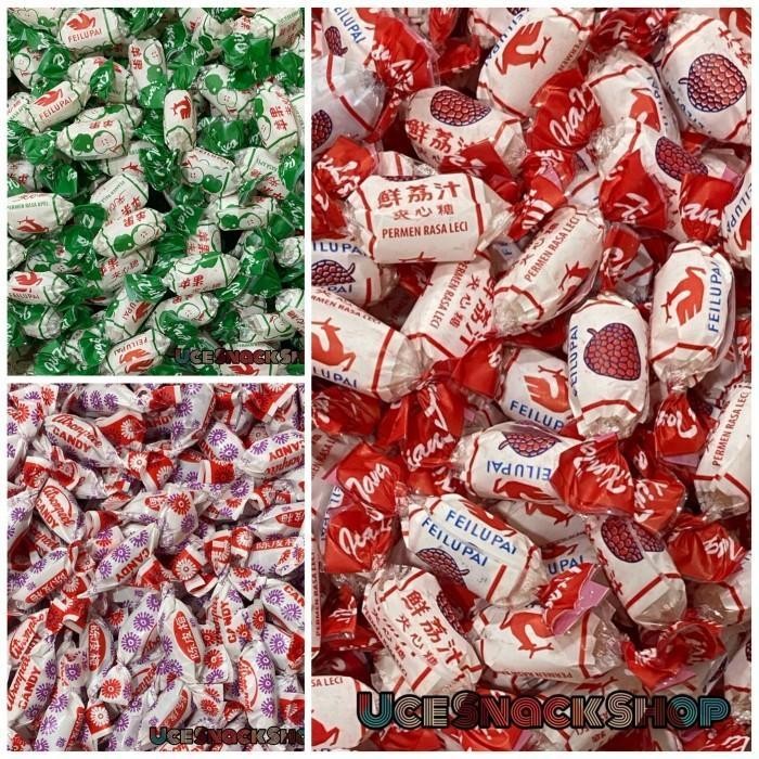 

Permen Feilupai Jeruk / Lychee / Apple 1 Kg Gratis Ongkir