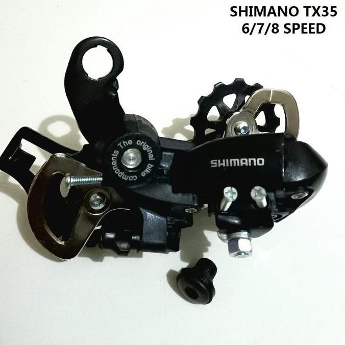 (Expert) RD Shimano 6/7/8 Speed Pengatur Operan Gear Gigi Belakang Sepeda Murah
