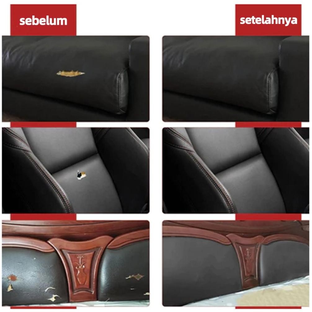 Ready Stiker Kulit Sticker Kulit Sofa Stiker Kursi Sticker Kulit Jok Motor Perbaikan Kulit
