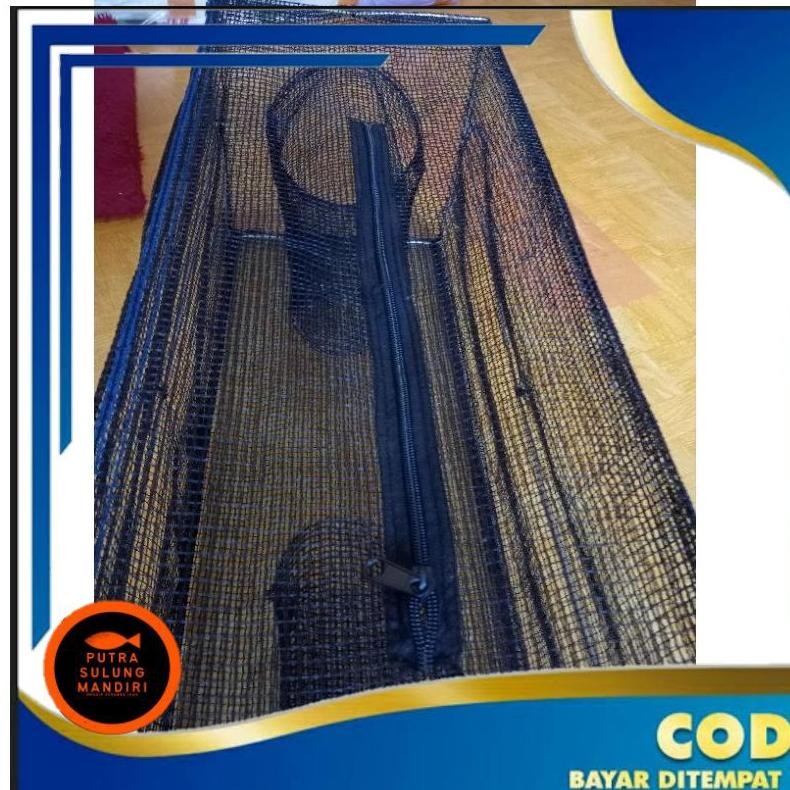 Bubu jebakan jaring ikan dan udang 2 lubang plus kawat waring rk triple NI2