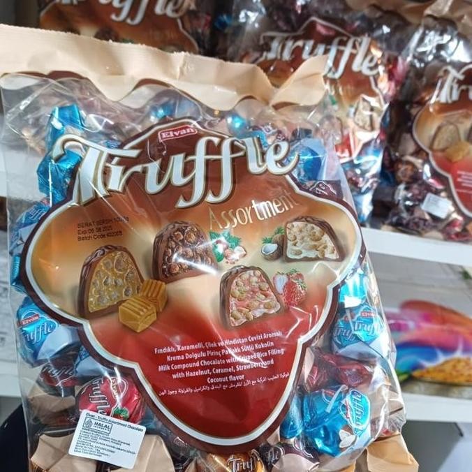 

Coklat Arab Truffle 1Kg Mix 4 Rasa Camilan